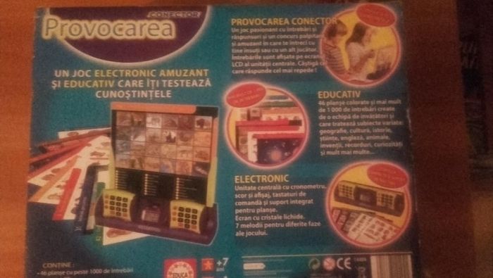 Joc de masa Board Game electronic educativ - PROVOCAREA