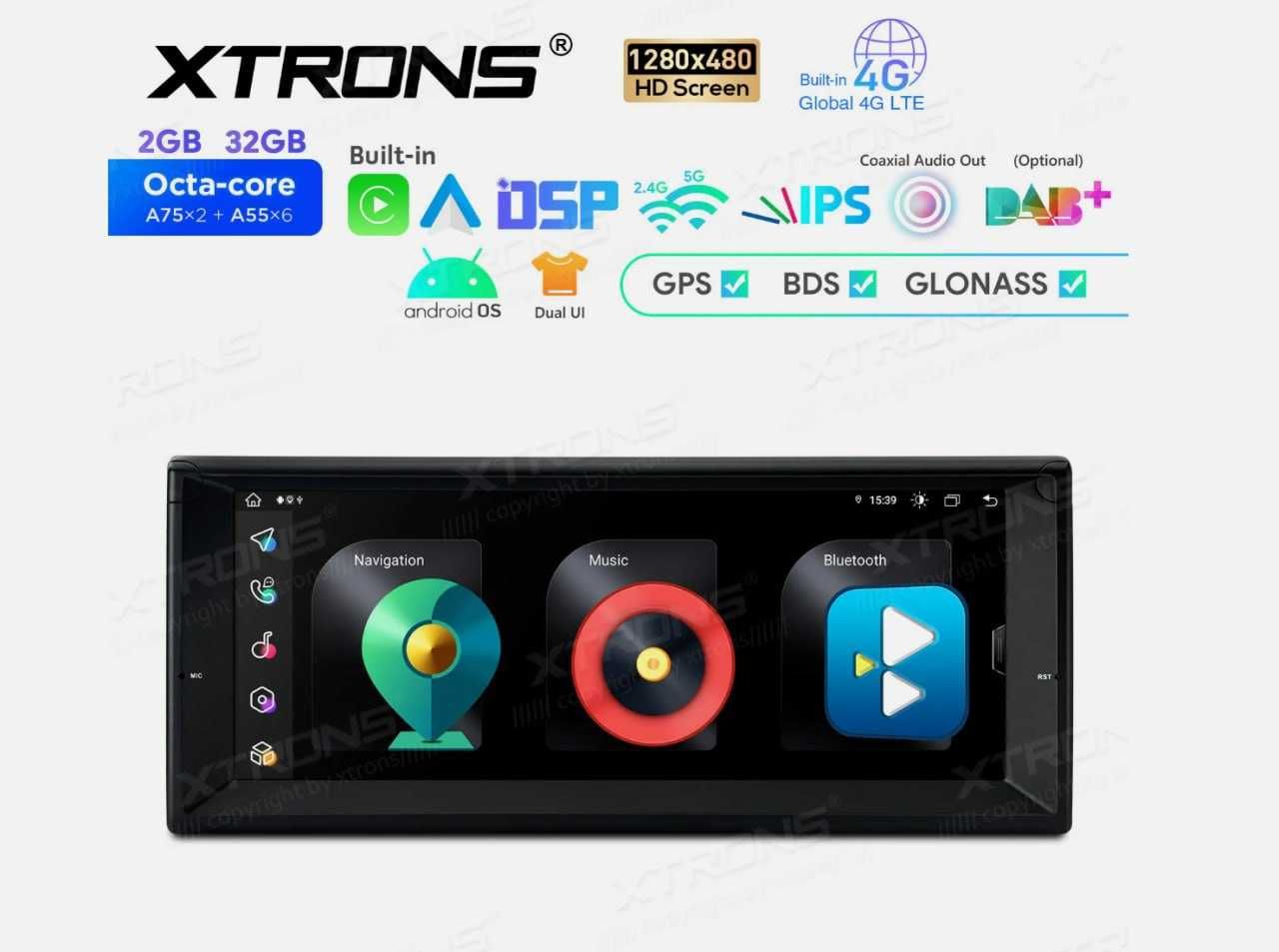 андроид мониторы XTRONS для BMW E38/E39/E46/E53/E60 и для модели F/G