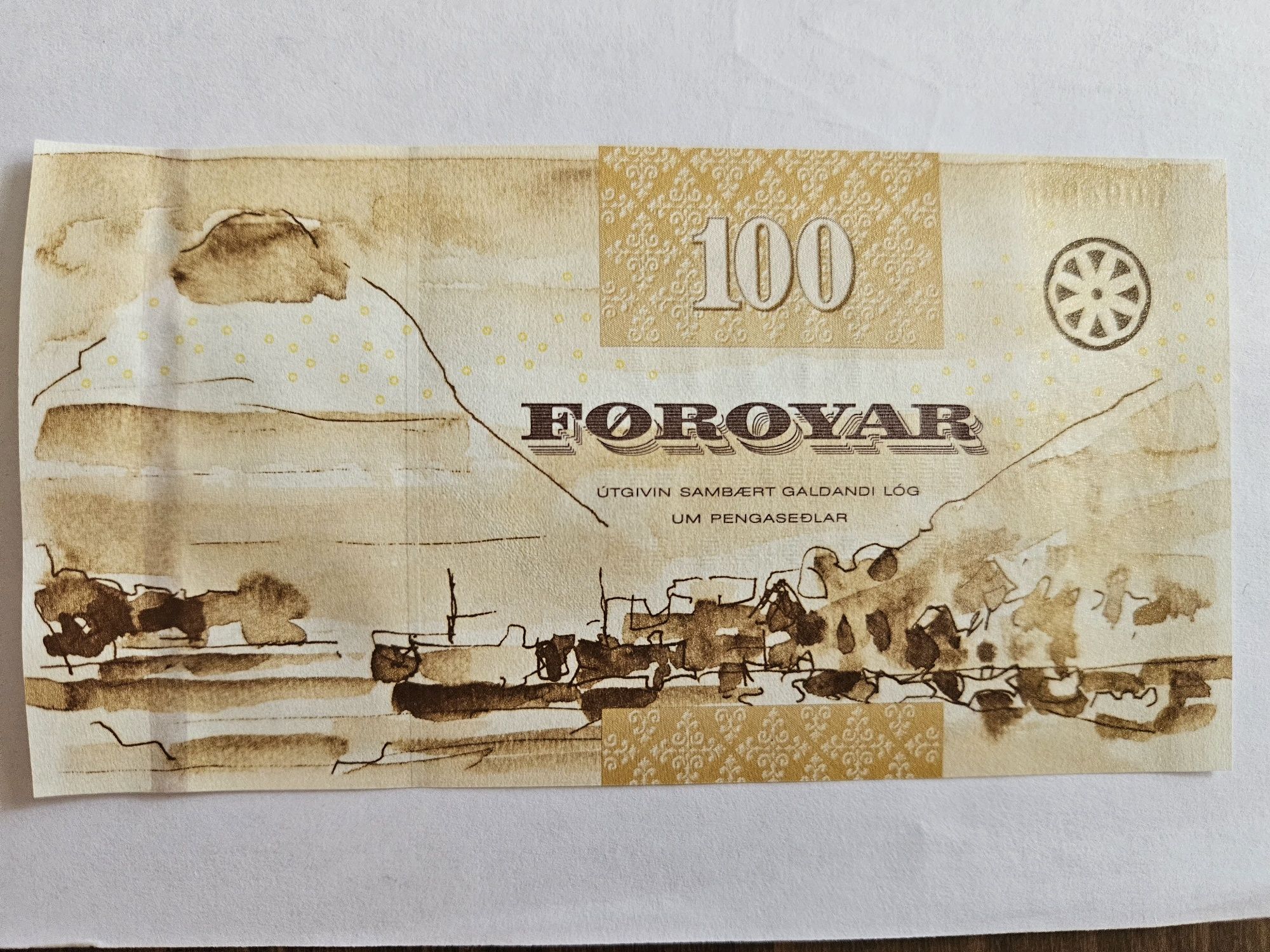 100 крони Фарьорски острови