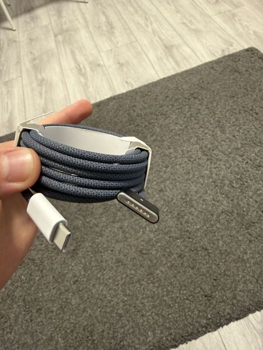 Cablu Apple USB-C la MagSafe 3 Cable (2m) - Silver