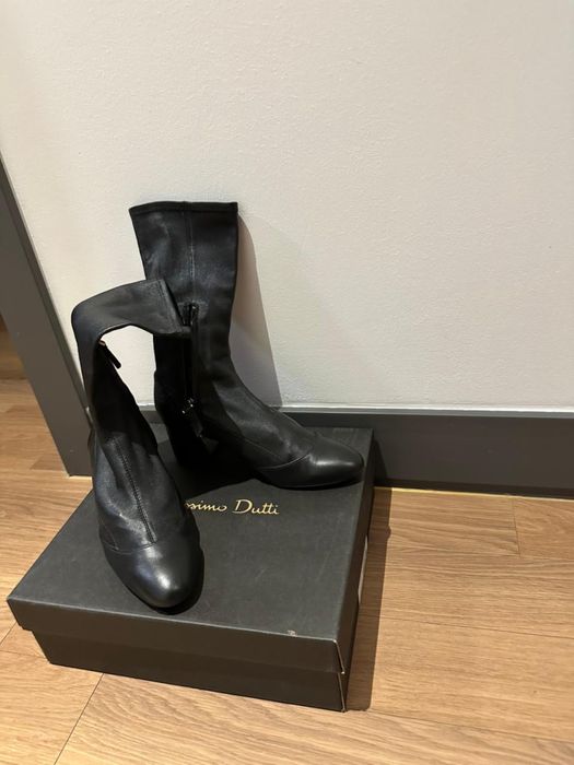 Осенние сапоги Massimo Dutti