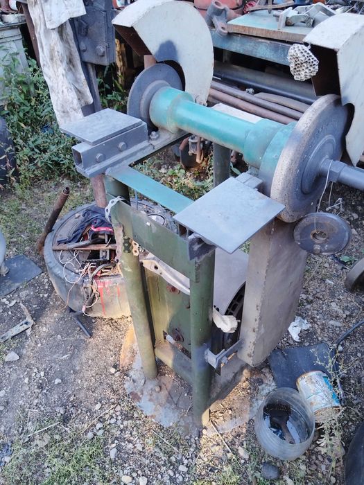 Polizor electric cu masa cu 2 pietre