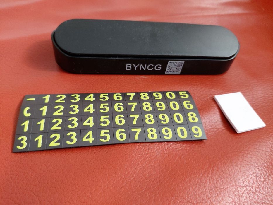 Suport cu numar telefon pentru auto