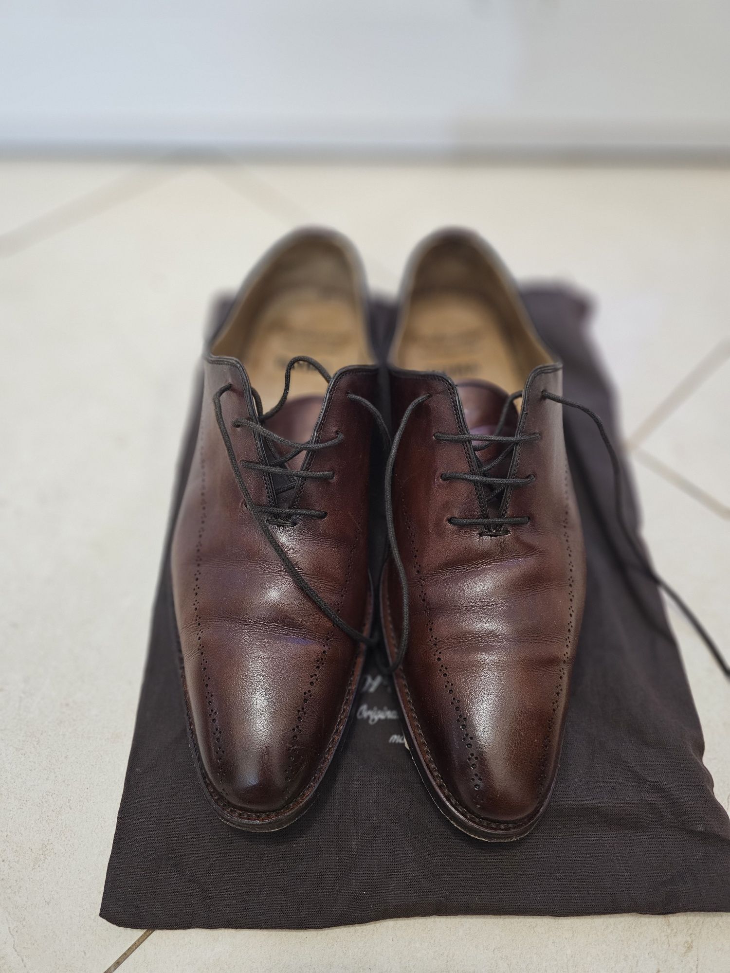 Pantofi piele naturala