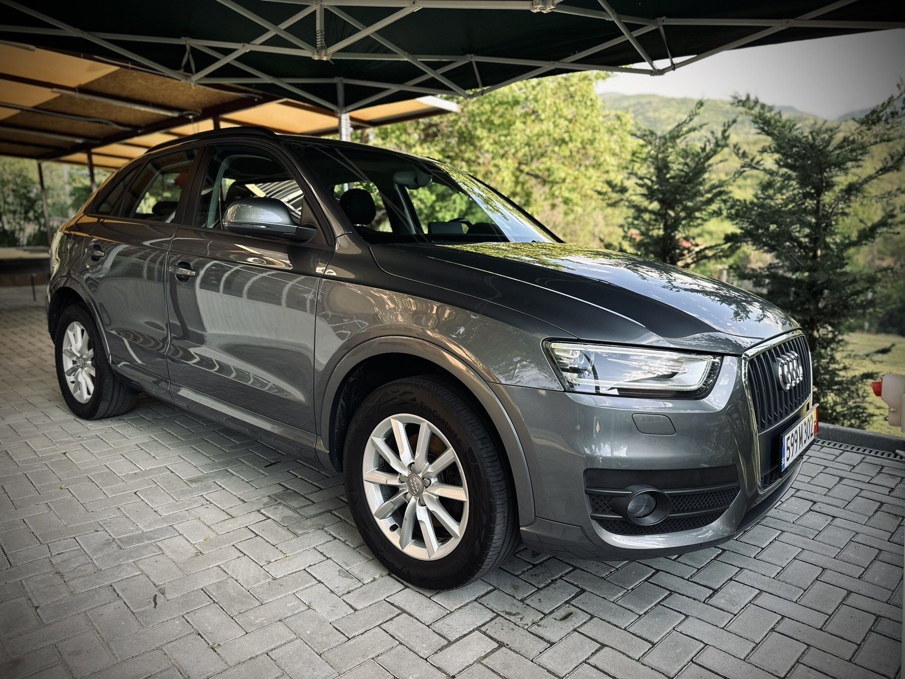 Audi Q3 1.4 turbo, Швейцария.