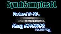 Vand set Roland D50 pentru Korg Kronos/Nautilus