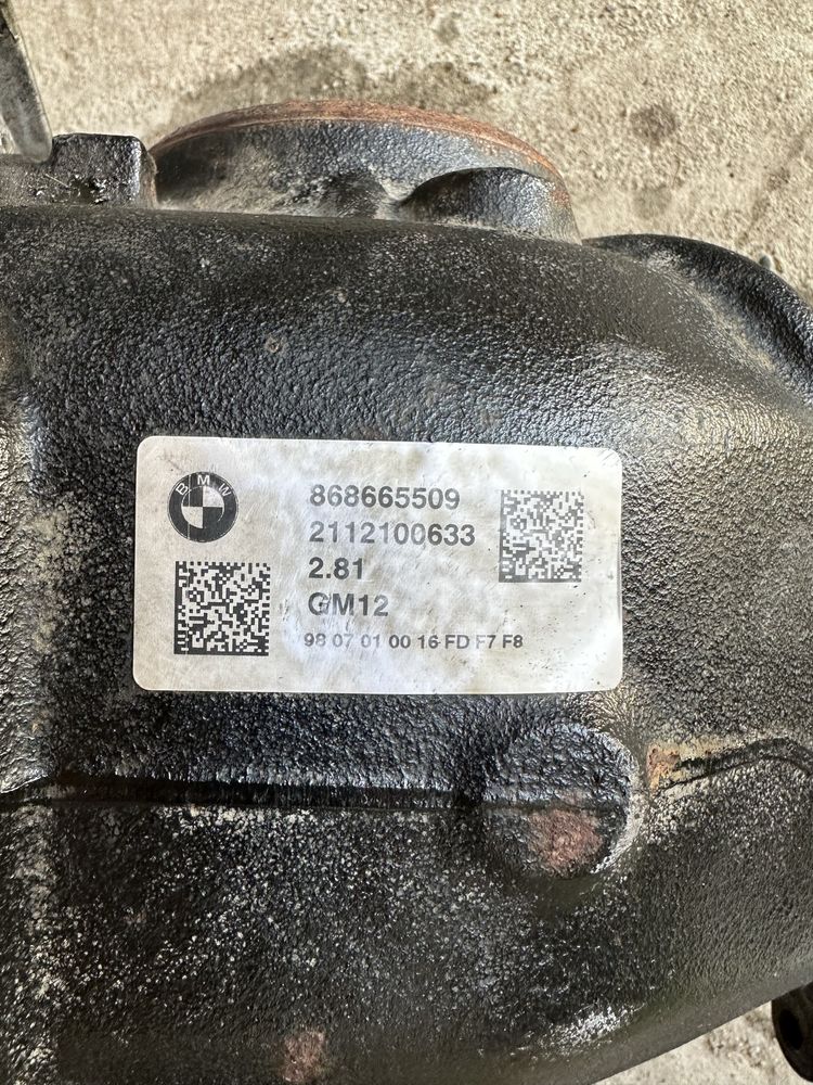 заден диференциал БМВ Х3 Г01 Х4 Г02 2.81