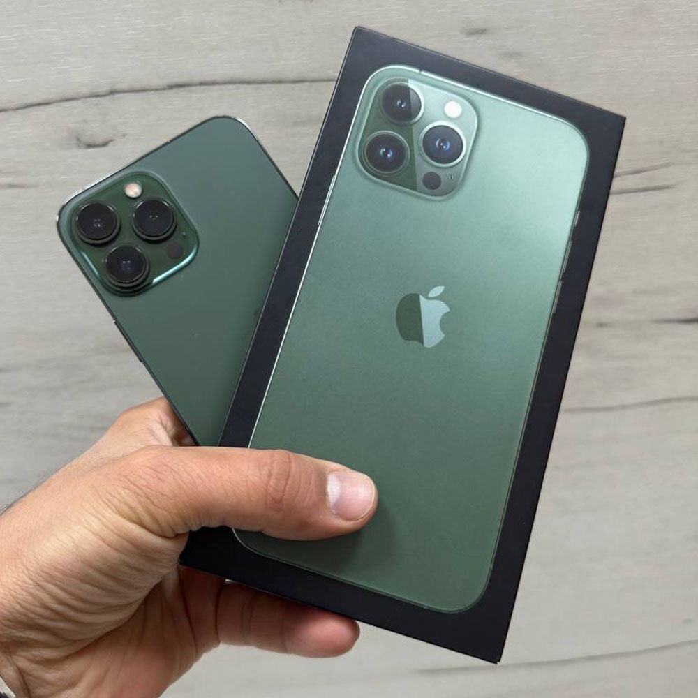 Iphone 13pro alphine green 128 . Karobka full