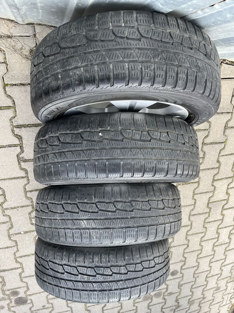 Jante aliaj 5x114.3mm, anvelope 225/60 R17, Renaul Koleos, Nissan