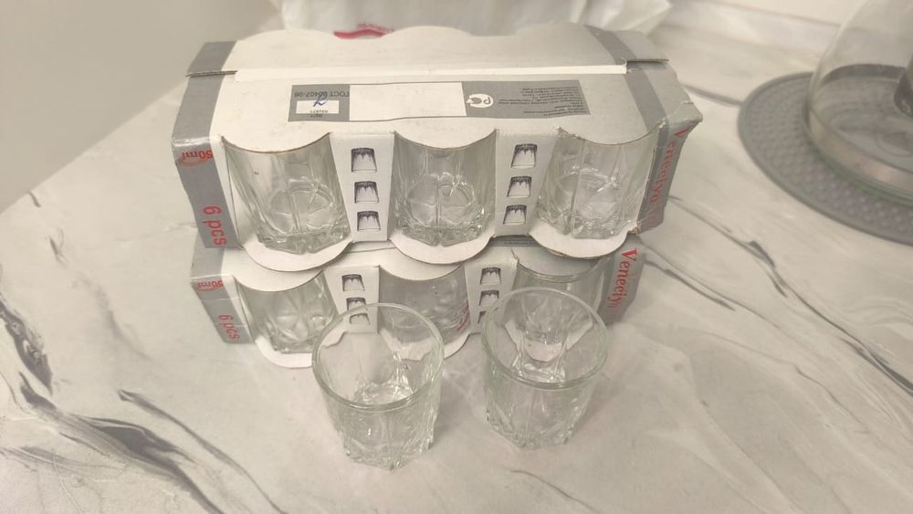 Продам рюмки. Новые.