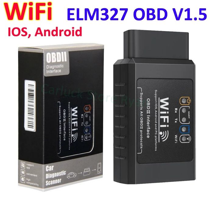 WIFi OBD 2 Scanner iPhone & Android + Soft Elm327 Premium Scanner