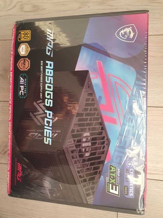 Sursa PC Desktop MSI MPG A850GS 850W Gold Sigilata ATX 3.1 PCIe 5.1