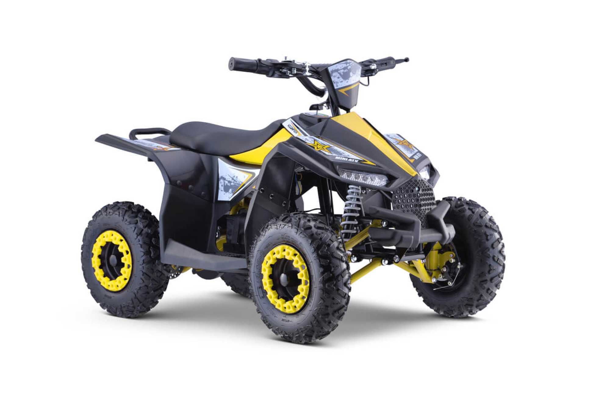 ATV electric copii 4-15 ani Highper 11E 1000W 48V, Max 35km/h #Galben