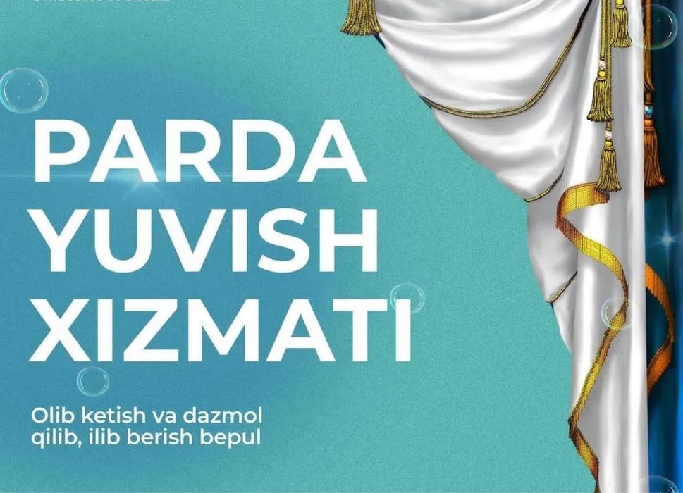 Parda yuvish xizmati 24/7