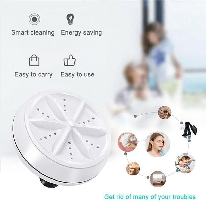 Ултразвукова мини пералня ULTRASONIC TURBINE WASH