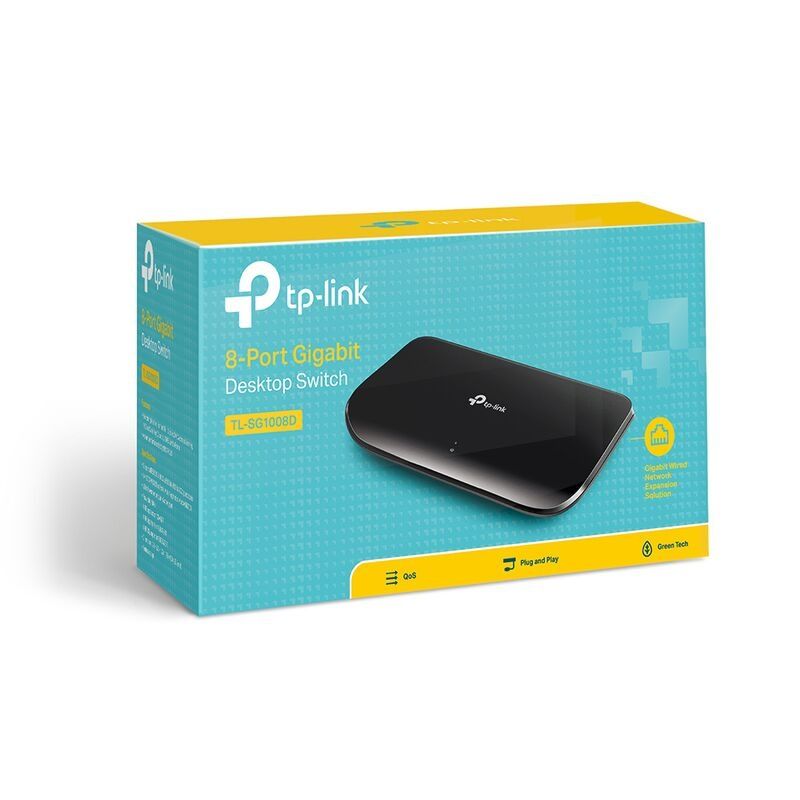 TP-LINK TL-SG1008D 8 гигабитный хаб свитч