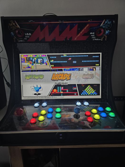 Arcade topbar handmade