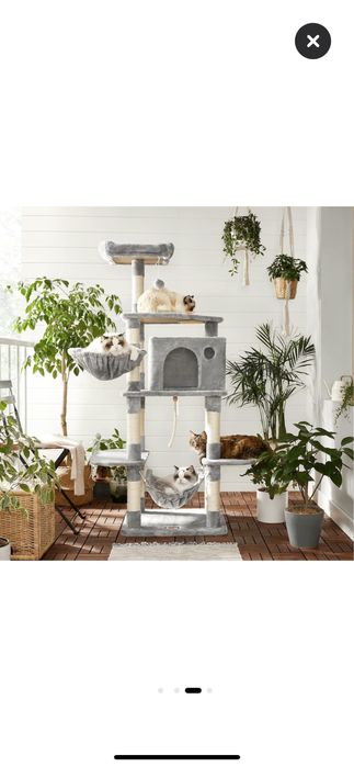 Ansamblu de joaca pentru pisici, copac cu culcus