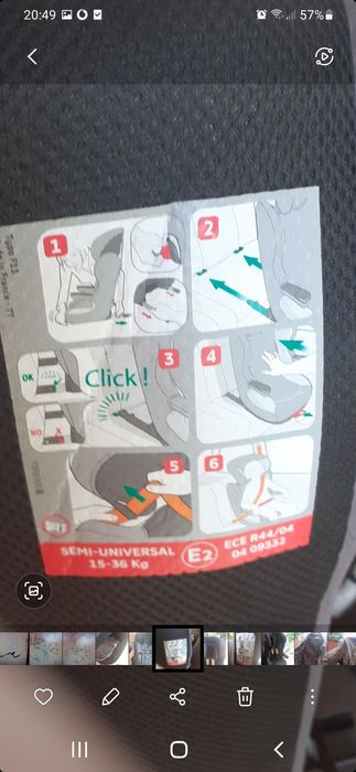 Scaun auto copii, 15/36 kg