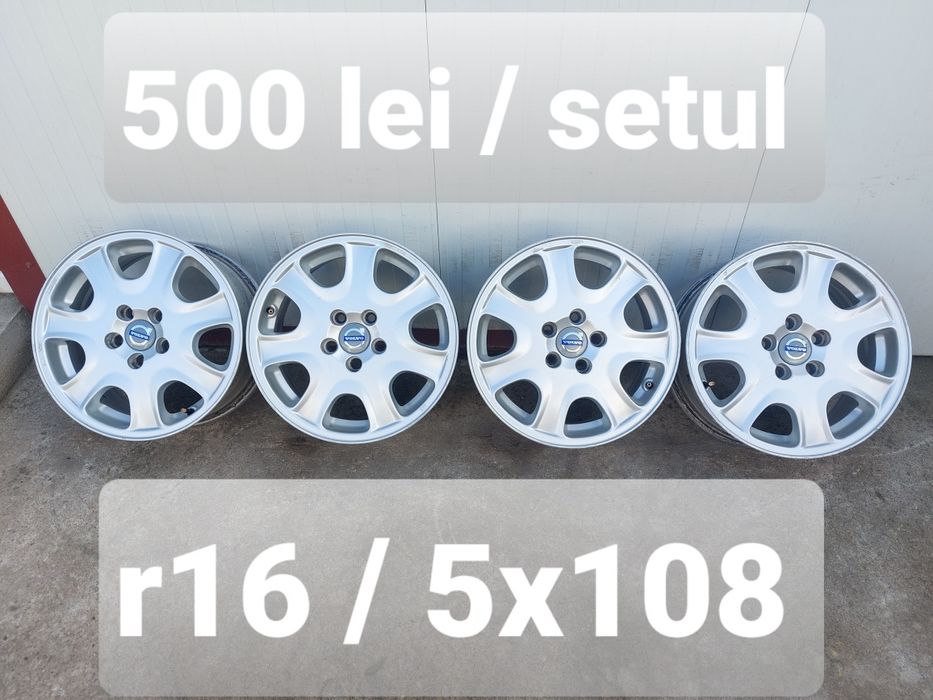 Jante aluminiu ORIGINALE r16 / Volvo / Ford / 5x108