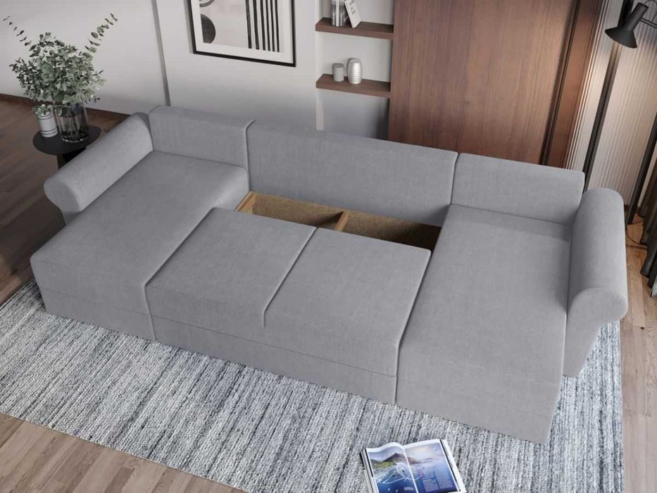 Coltar U Extensibil Bonito gri deschis - Transport Gratuit