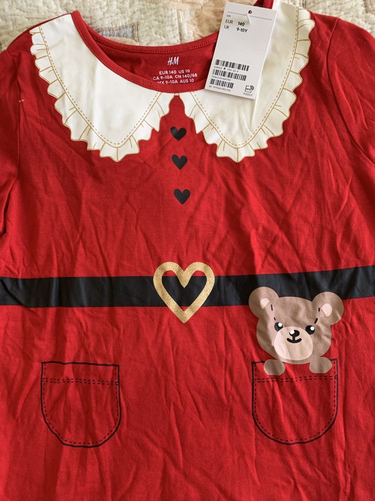 Блузка червена H&M НОВА