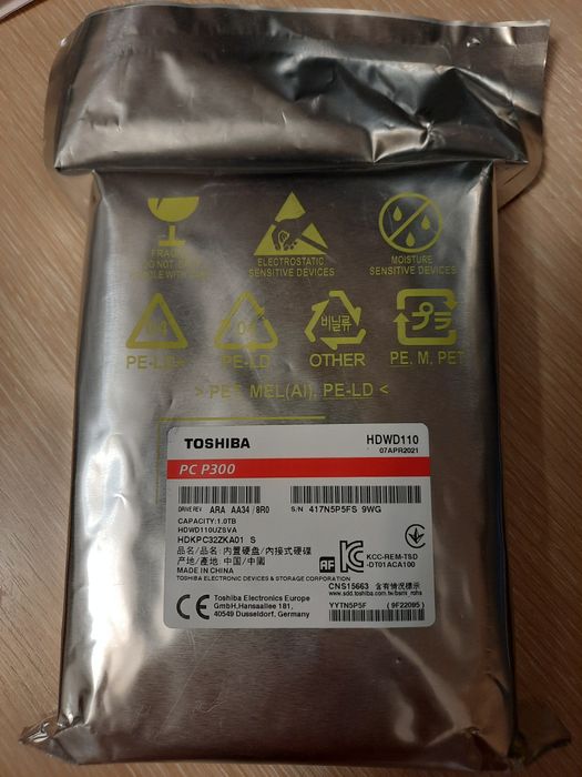 Жесткий диск HDD 1000 Gb продал