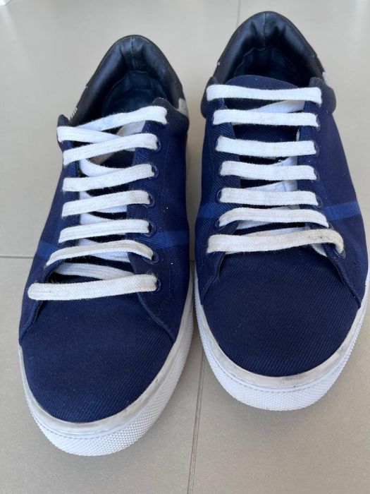 Burberry check sneakers 39