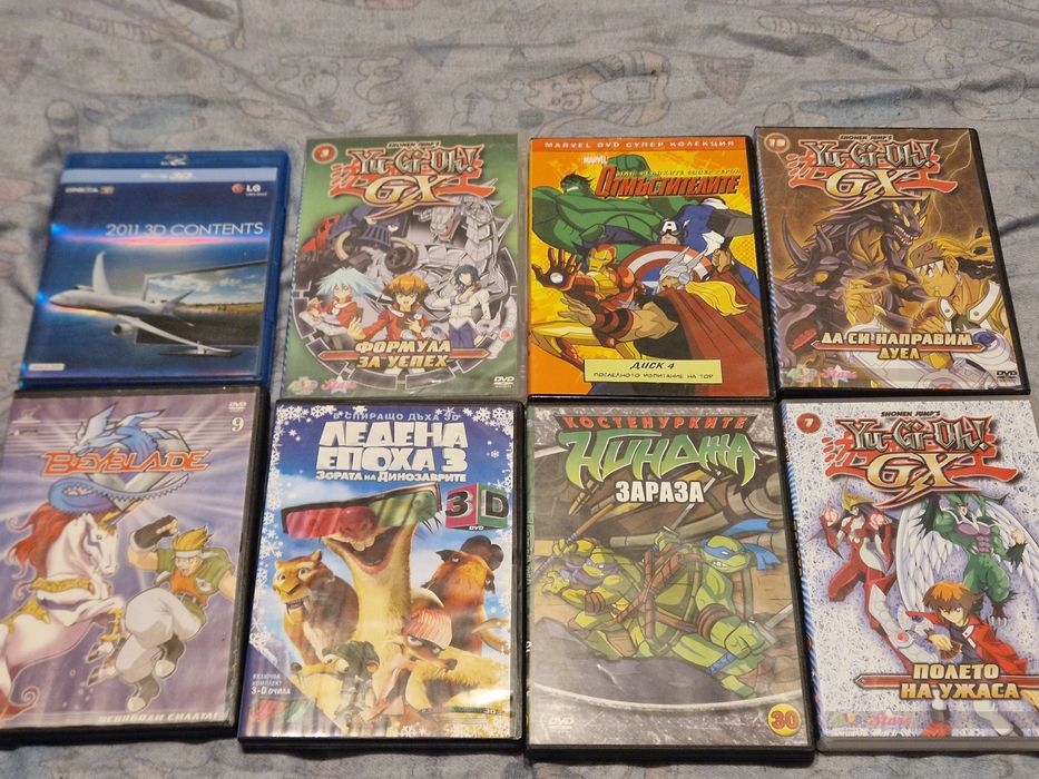 DVD и Blu-ray дискове 40бр.