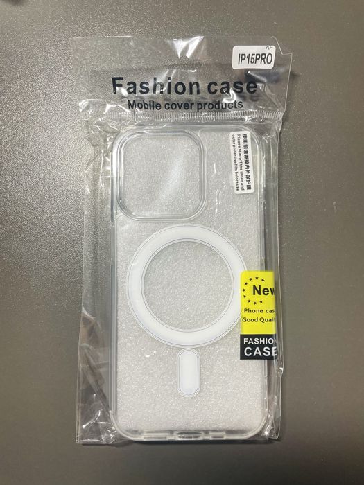 Прозрачен калъф с MagSafe за Iphone 14/15 pro