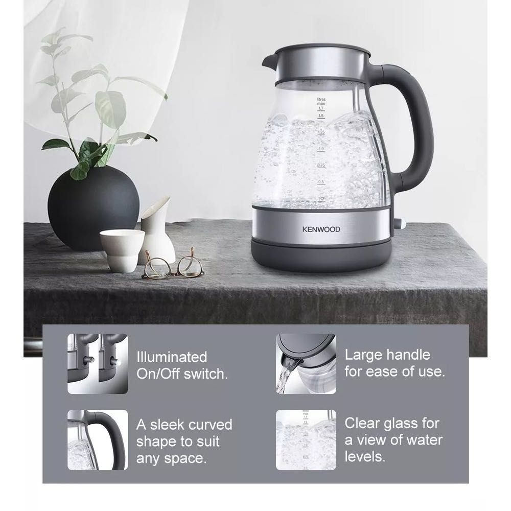 Электрочайники от бренда Braun & Kenwood & Delonghi