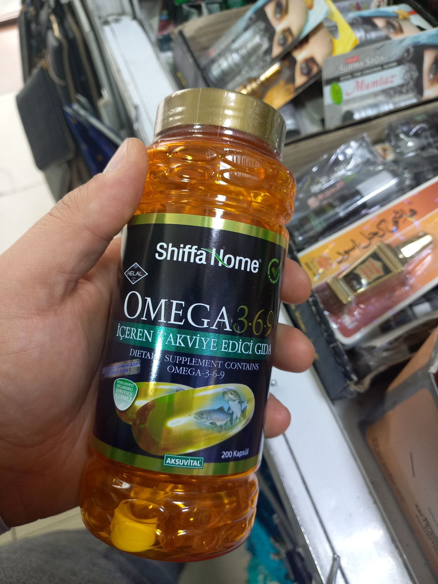 Shiffa Home Omega 3-6-9 Soft 200 Capsules
Tu