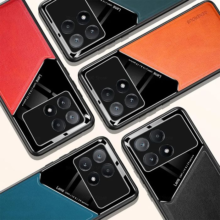 Xiaomi Poco X6 Pro 5G / X6 / M6 Pro / GENEROUS Кожен кейс с магнит