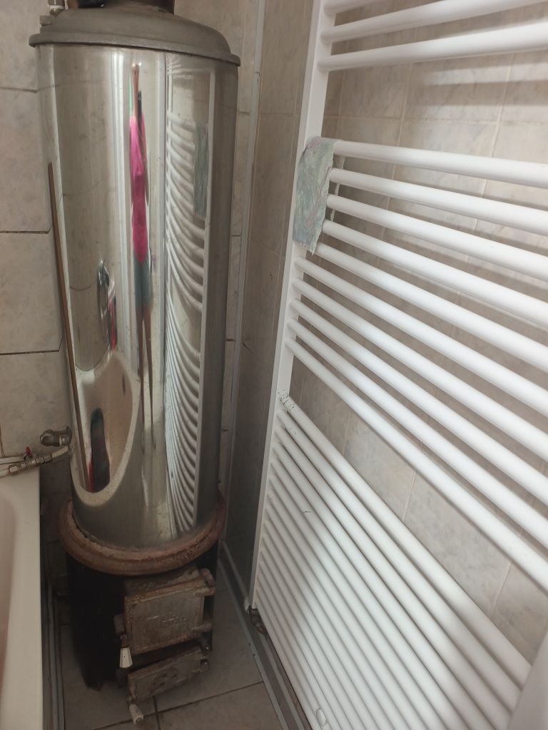 Boiler  inox pe lemne