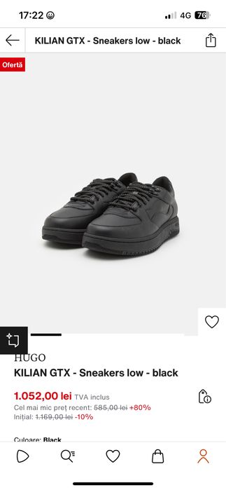 Sneakers Hugo model Kilian Gore-tex
