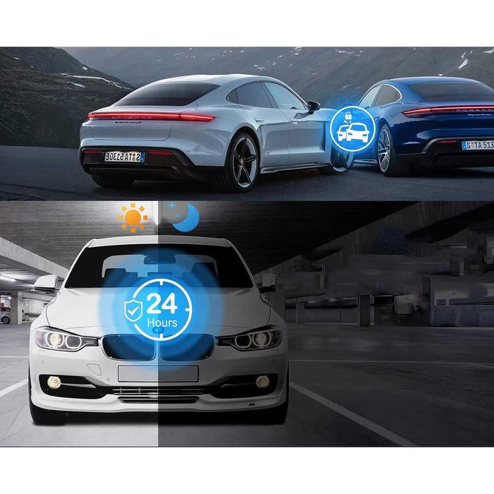 Camera auto Miden S7, 2.5K, fata si spate, 64GB, Full HD, 3.2 inch