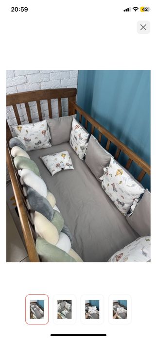 Продам бортики в кроватку