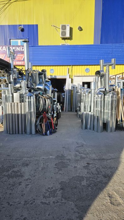 ДЫМОХОДЫ ВЫТЯЖКИ разные диаметры