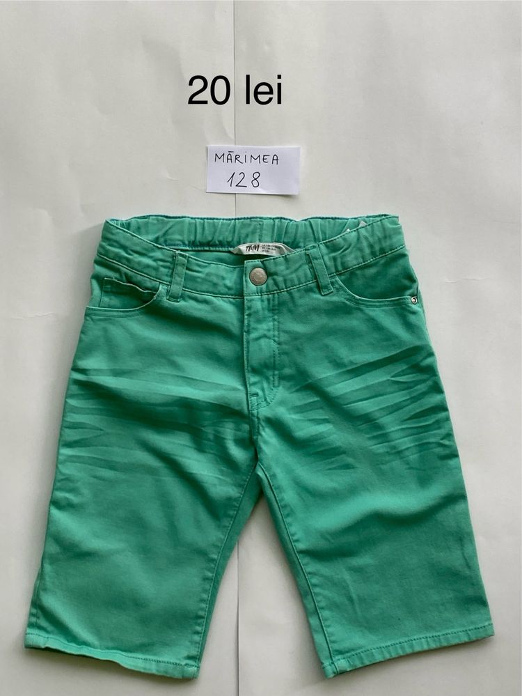 Pantaloni scurti baieti, H&M, marimea 128