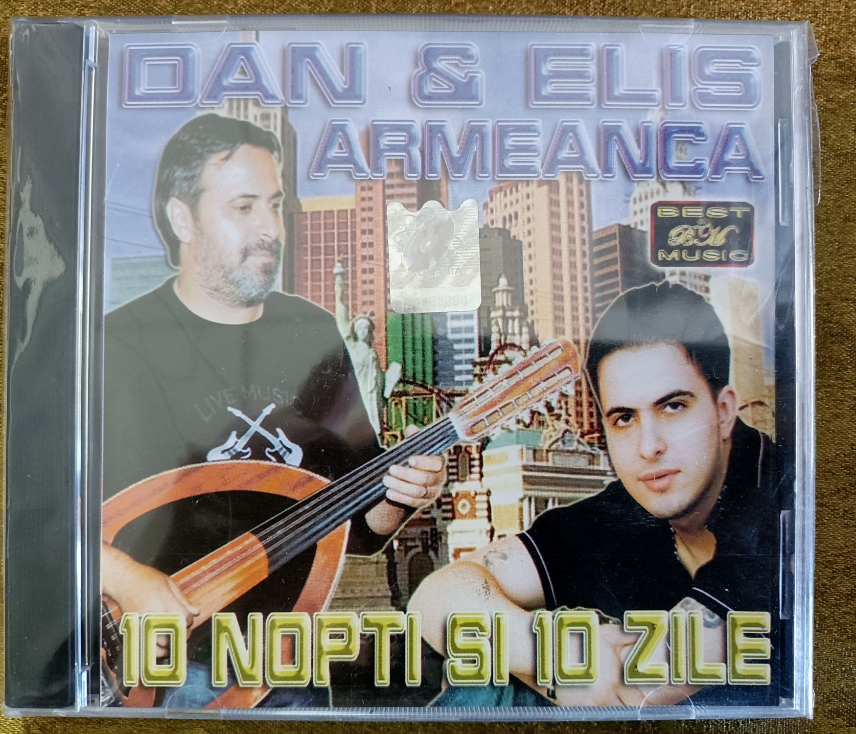 Elis și Dan Armeanca, CD în folie cu muzică de petrecere și manele
