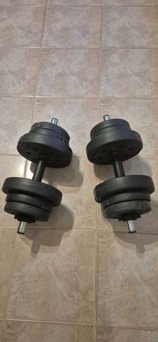 Дъмбели 2 по 10 кг