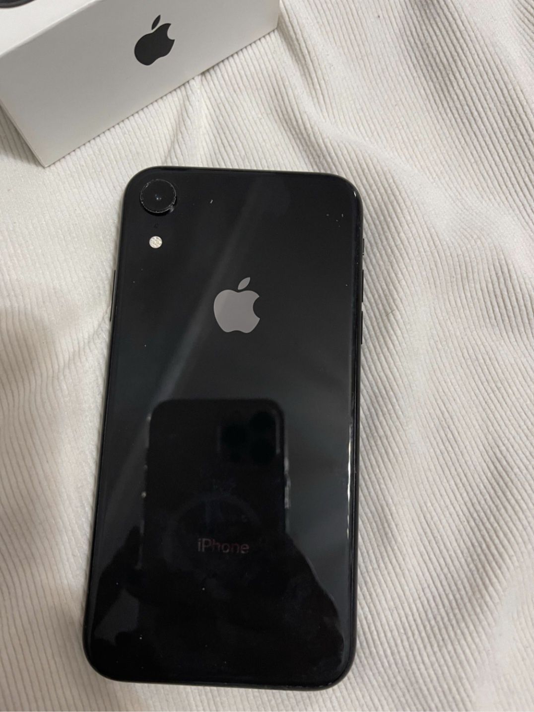 OBMEN Iphone XR Black IDEAL karobka dokument
