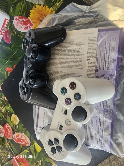 PlayStation 3 Slim – 500 GB | 2 контролера | С кутия