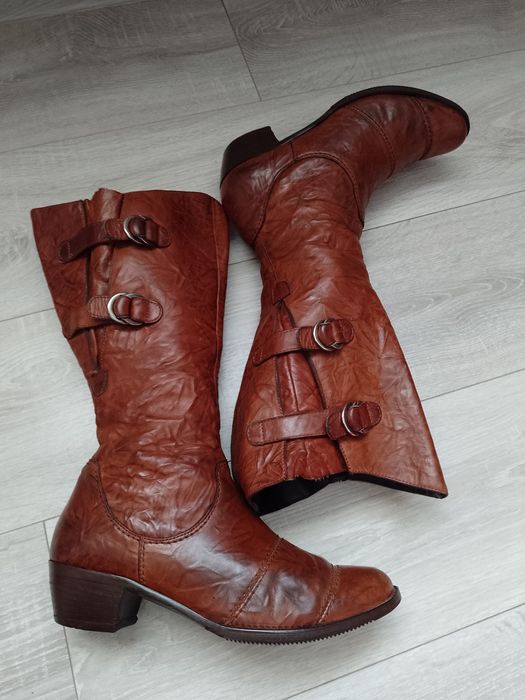 Cizme de piele naturală Paul Green