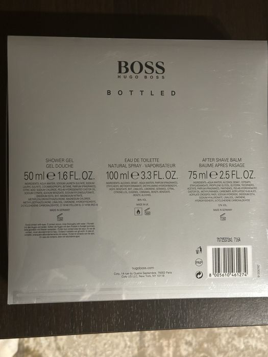 Set parfum Hugo Boss - barbatesc