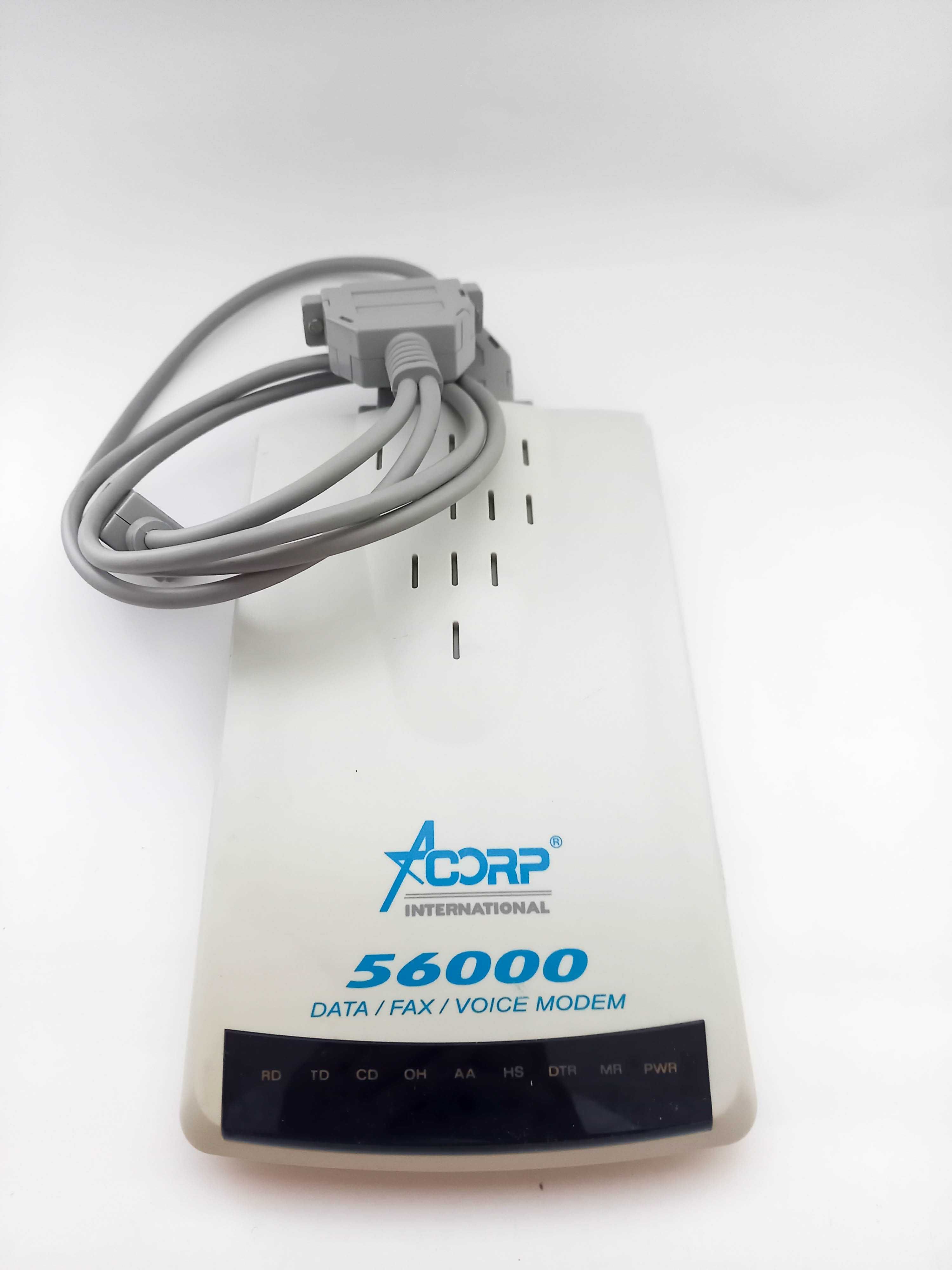 МОДЕМ ACORP 56000 bps Acorp External Voice / Fax / Modem МОДЕМИ Акорп