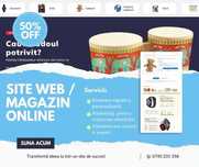 Site-uri și Magazine Online în WordPress & Shopify – De la 1000 lei
