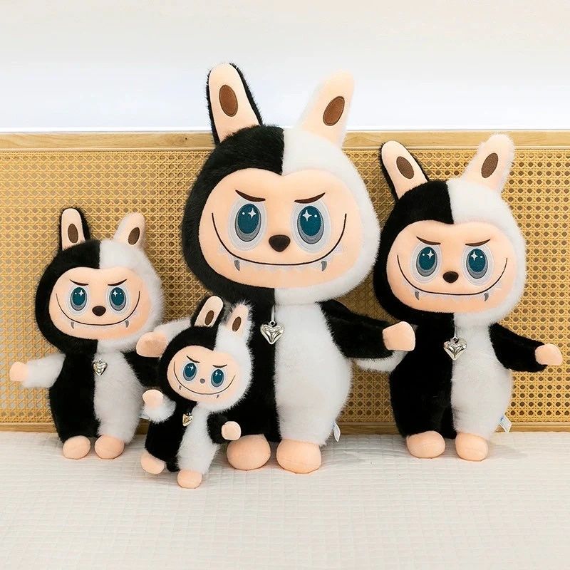 Голямо Лабубу Angel & Devil 30см, Labubu Angel Плюшена играчка
