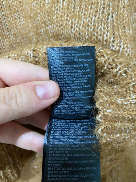 Pulover din fibre naturale, M, damă