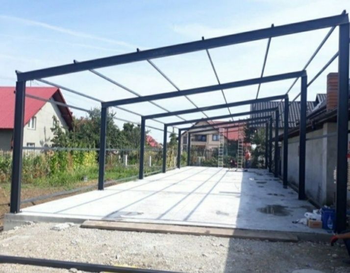 Vand structura metalică 20x10x4 Pret 6000euro 

10 cuzineti 
10 stâlpi